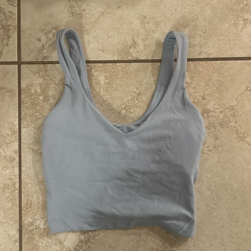 Lululemon Align Tank in Blue Linen Size 0